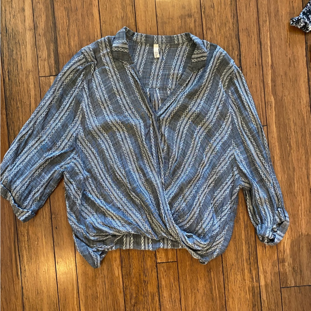 Grey blouse
